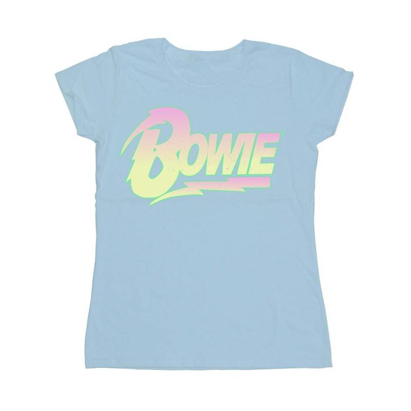 David Bowie - TShirt, für Damen, Blau, Größe L von David Bowie