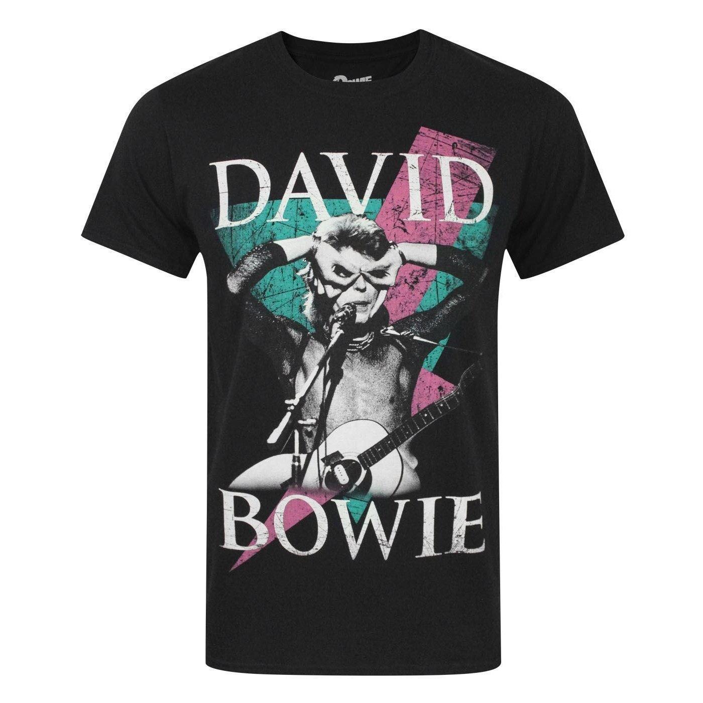 Offizielles Thunder Tshirt Herren Schwarz XL von David Bowie