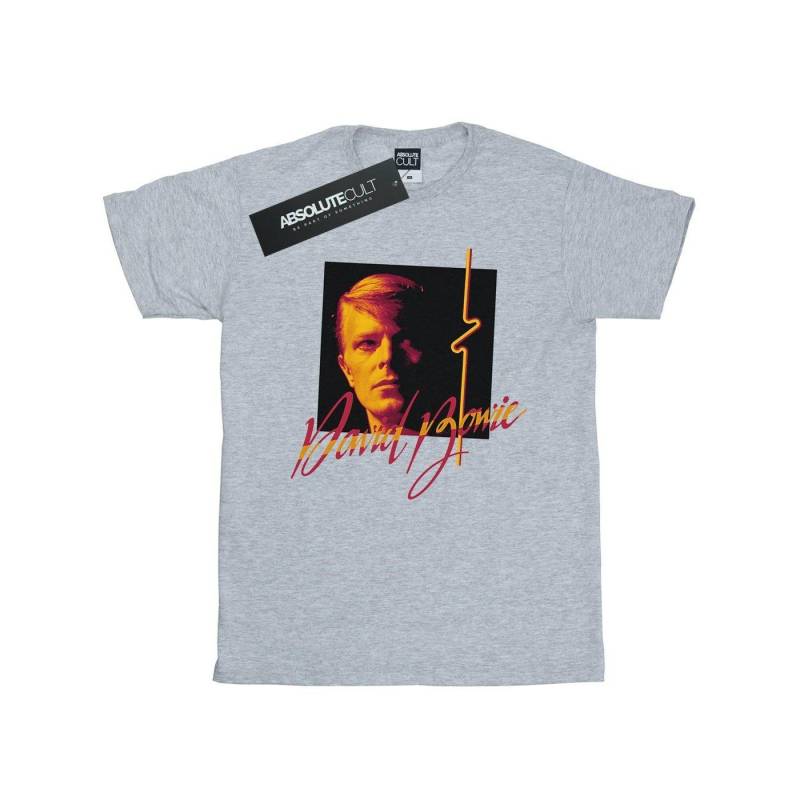 Photo Angle 90s Tshirt Jungen Grau 140/146 von David Bowie