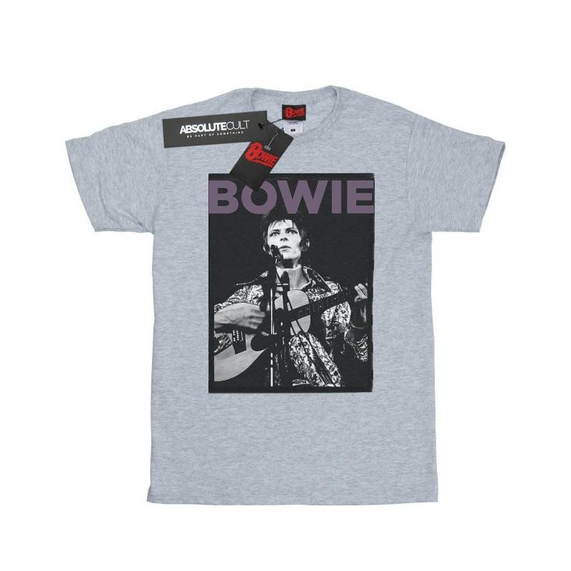 David Bowie - TShirt, 116, Grau von David Bowie