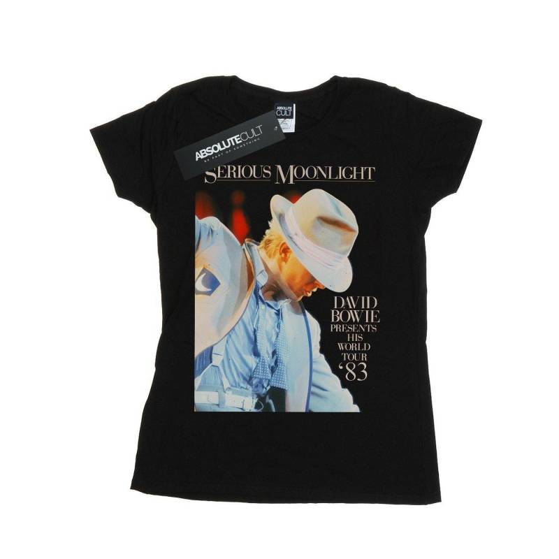 Serious Moonlight Tshirt Damen Schwarz XL von David Bowie