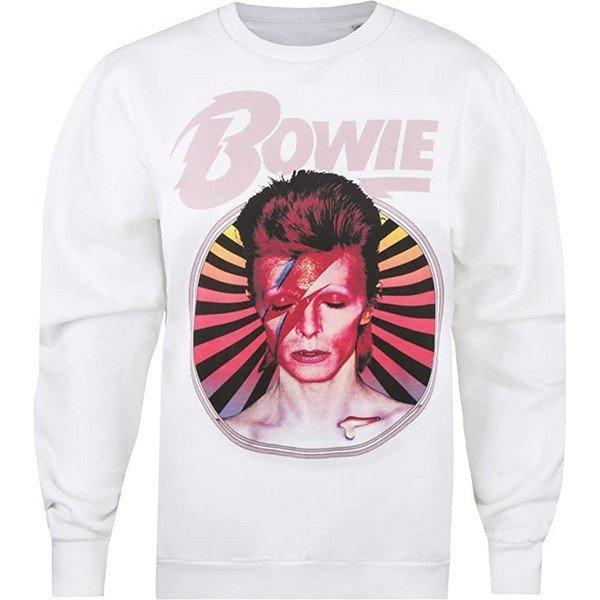 Sweatshirt Damen Weiss L von David Bowie