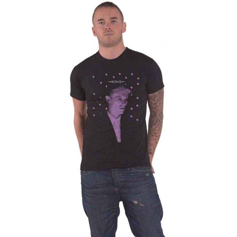 Tshirt Damen Schwarz S von David Bowie