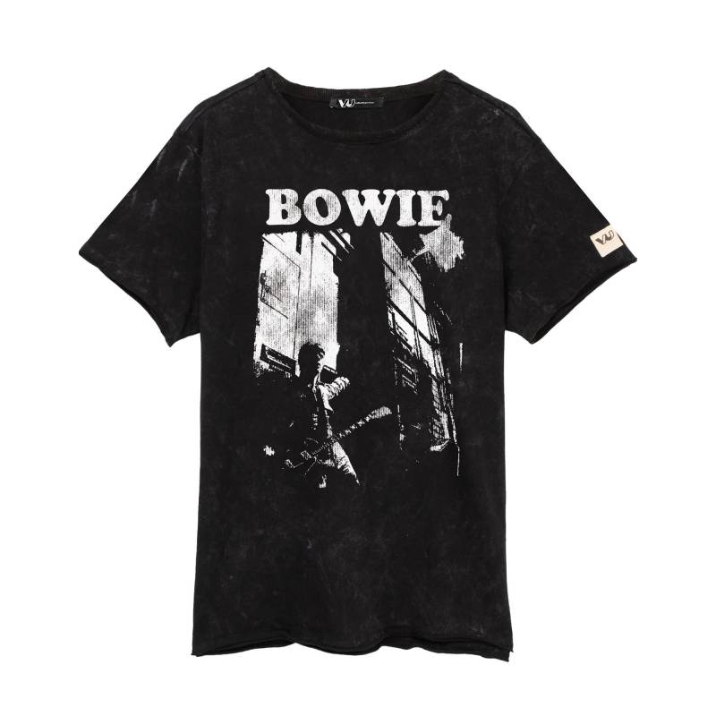 Tshirt Damen Schwarz S von David Bowie