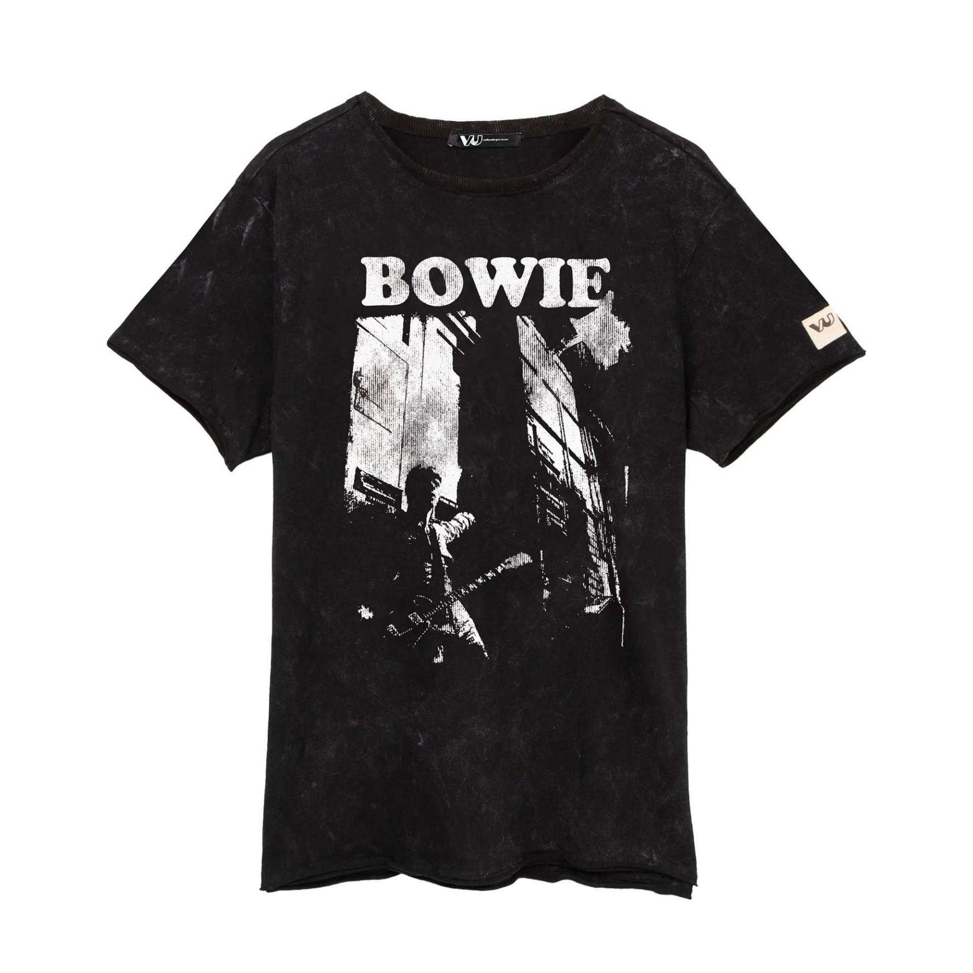 Tshirt Damen Schwarz XL von David Bowie