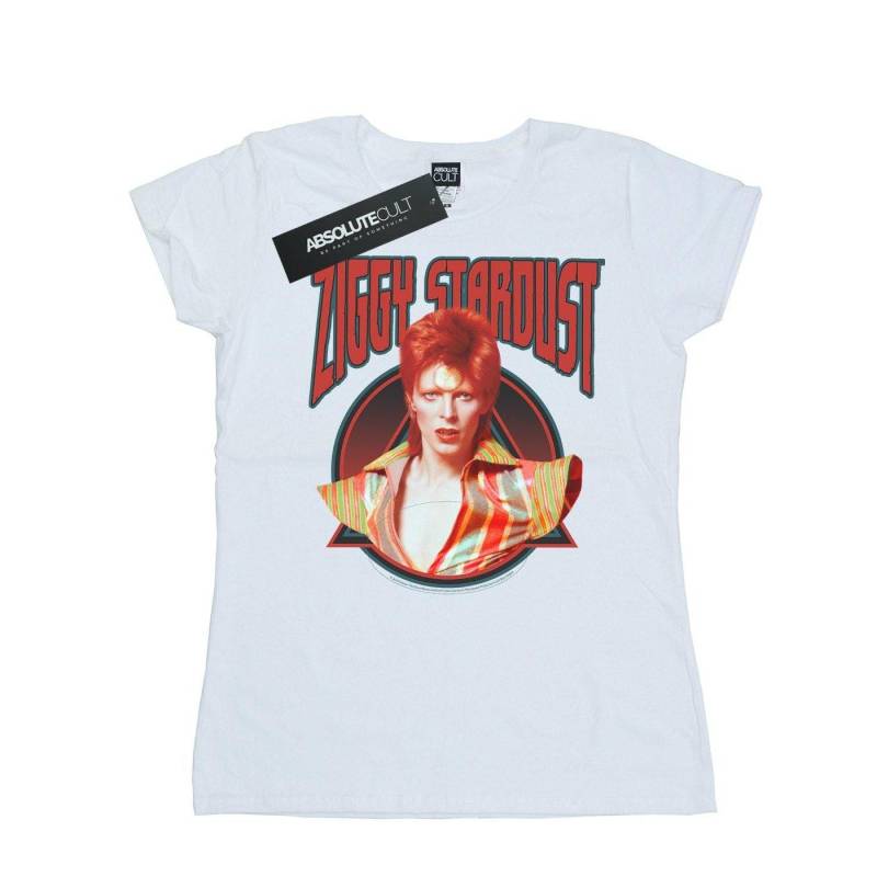 David Bowie - TShirt, für Damen, Weiss, Größe M von David Bowie