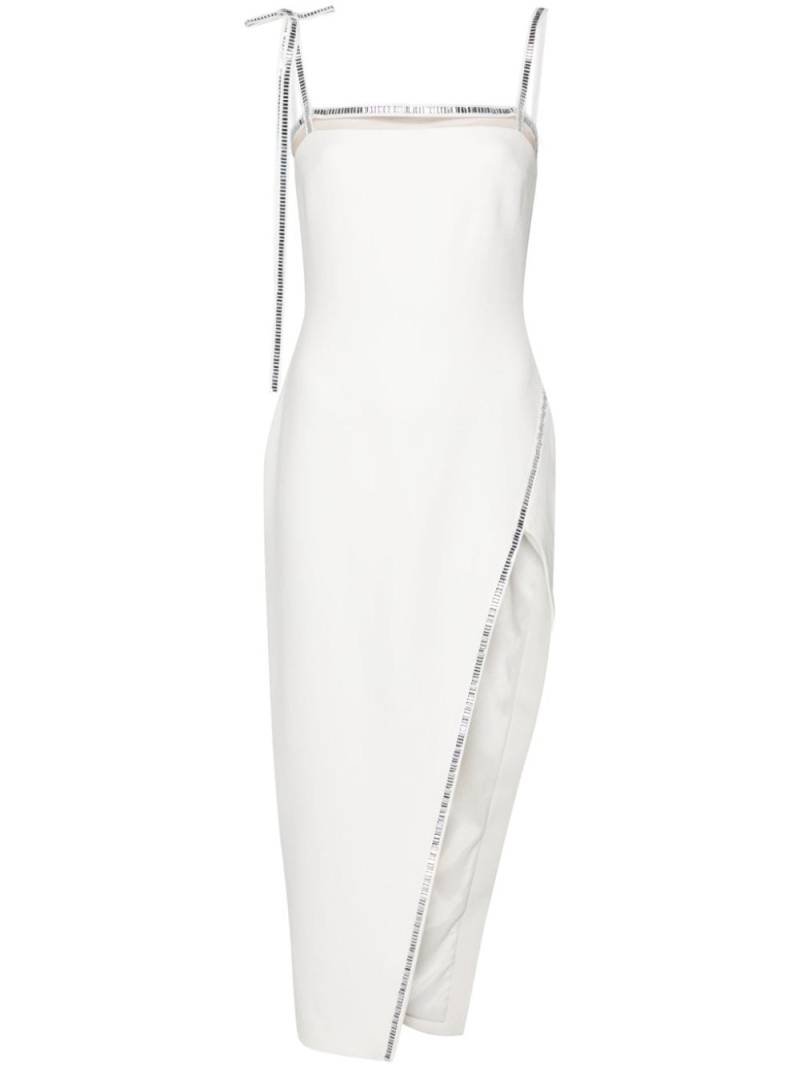 David Koma crystal-embellished maxi dress - White von David Koma