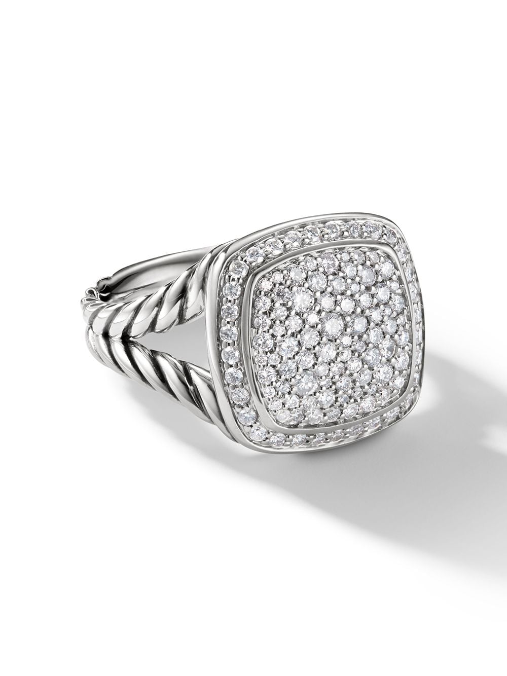 David Yurman sterling silver Albion diamond ring von David Yurman