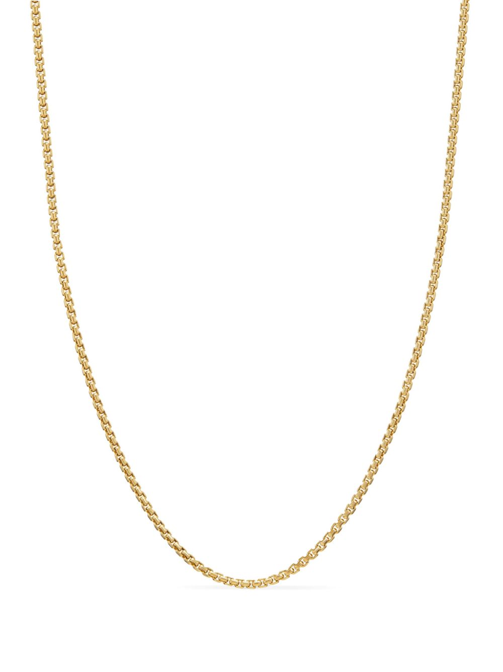 David Yurman 18K yellow gold box-chain necklace von David Yurman