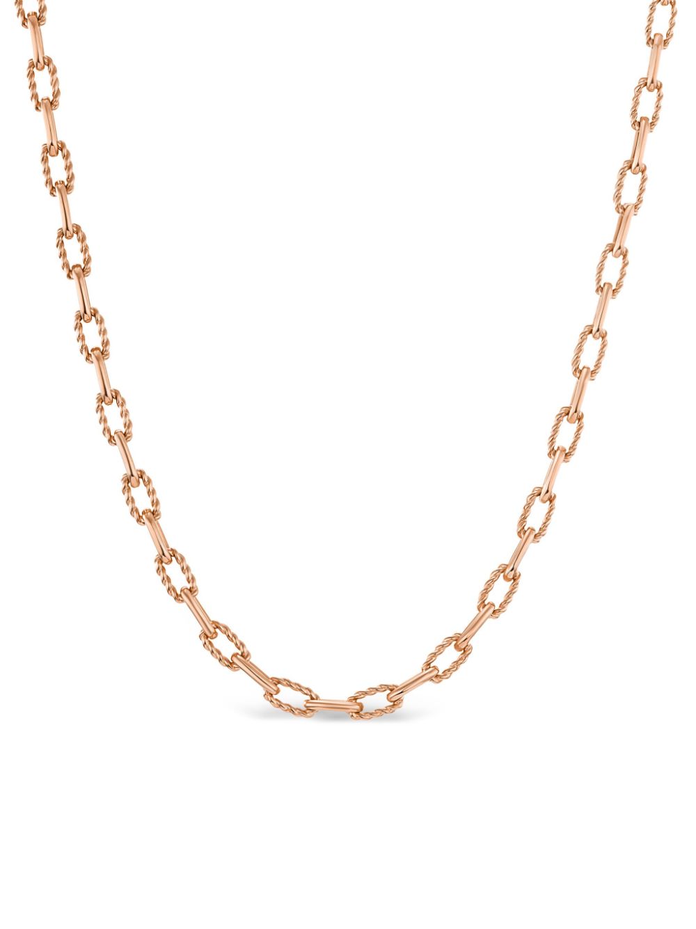 David Yurman 18kt rose gold Madison chain necklace von David Yurman