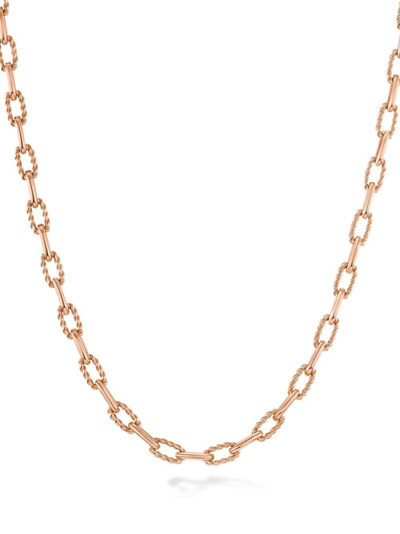 David Yurman 18kt rose gold Madison chain necklace von David Yurman