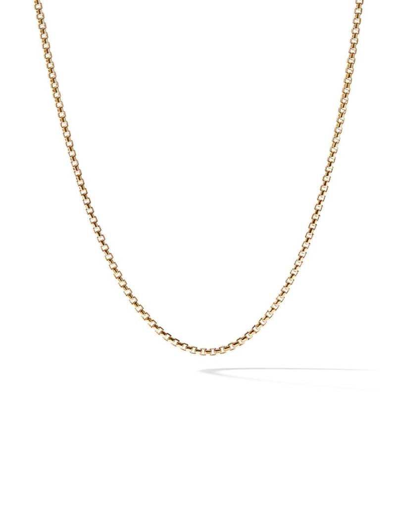 David Yurman 18kt yellow gold Box Chain necklace von David Yurman