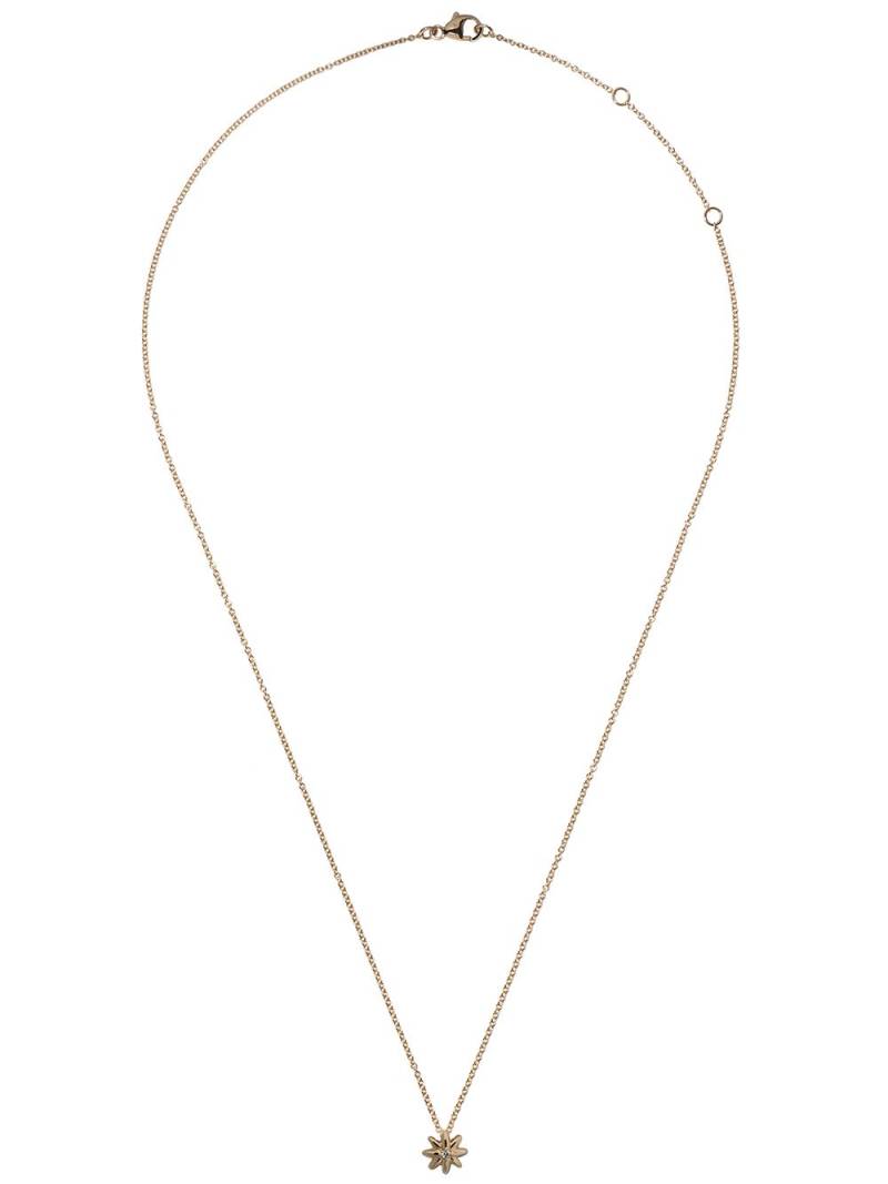 David Yurman 18kt yellow gold Starburst diamond 8mm pendant necklace von David Yurman