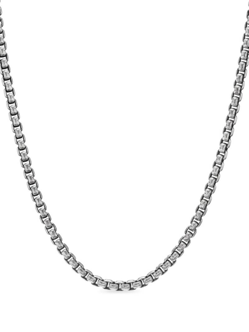 David Yurman 3.6mm box chain necklace - Silver von David Yurman