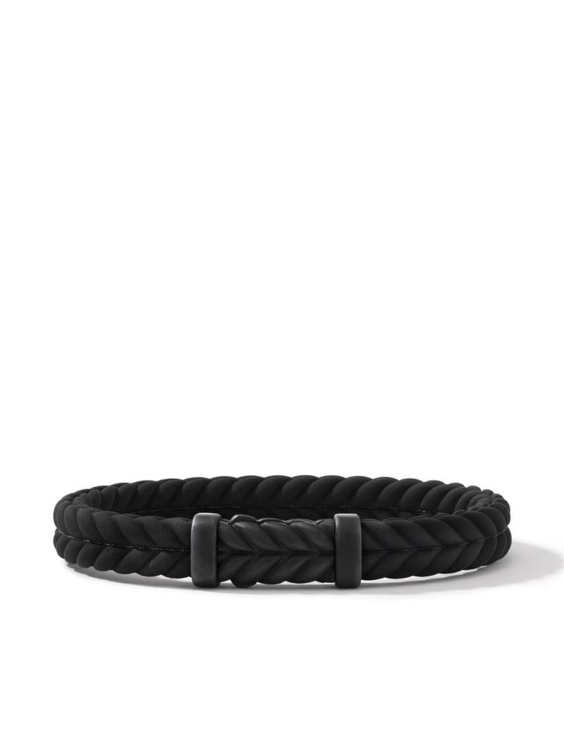 David Yurman Chevron braided bracelet - Black von David Yurman