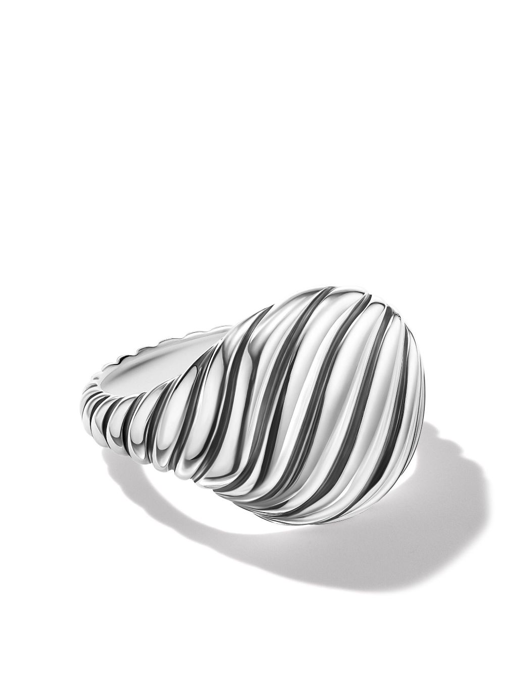 David Yurman Sculpted Cable Pinky ring - Silver von David Yurman