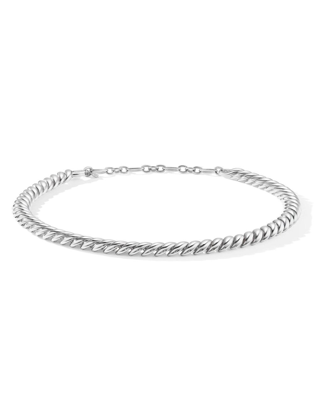 David Yurman Sculpted Cable chain necklace - Silver von David Yurman