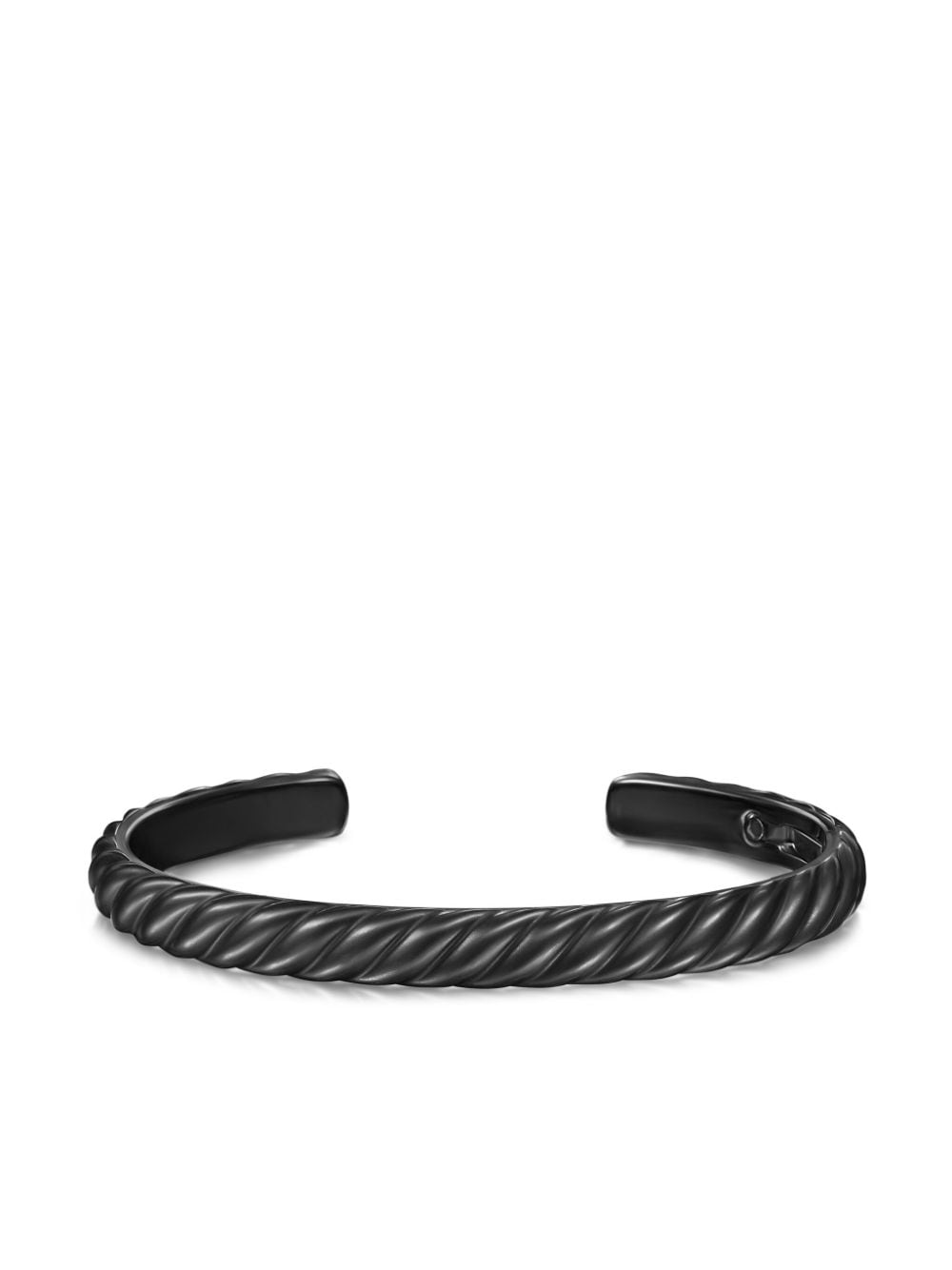 David Yurman Sculpted Cable cuff bracelet - Black von David Yurman