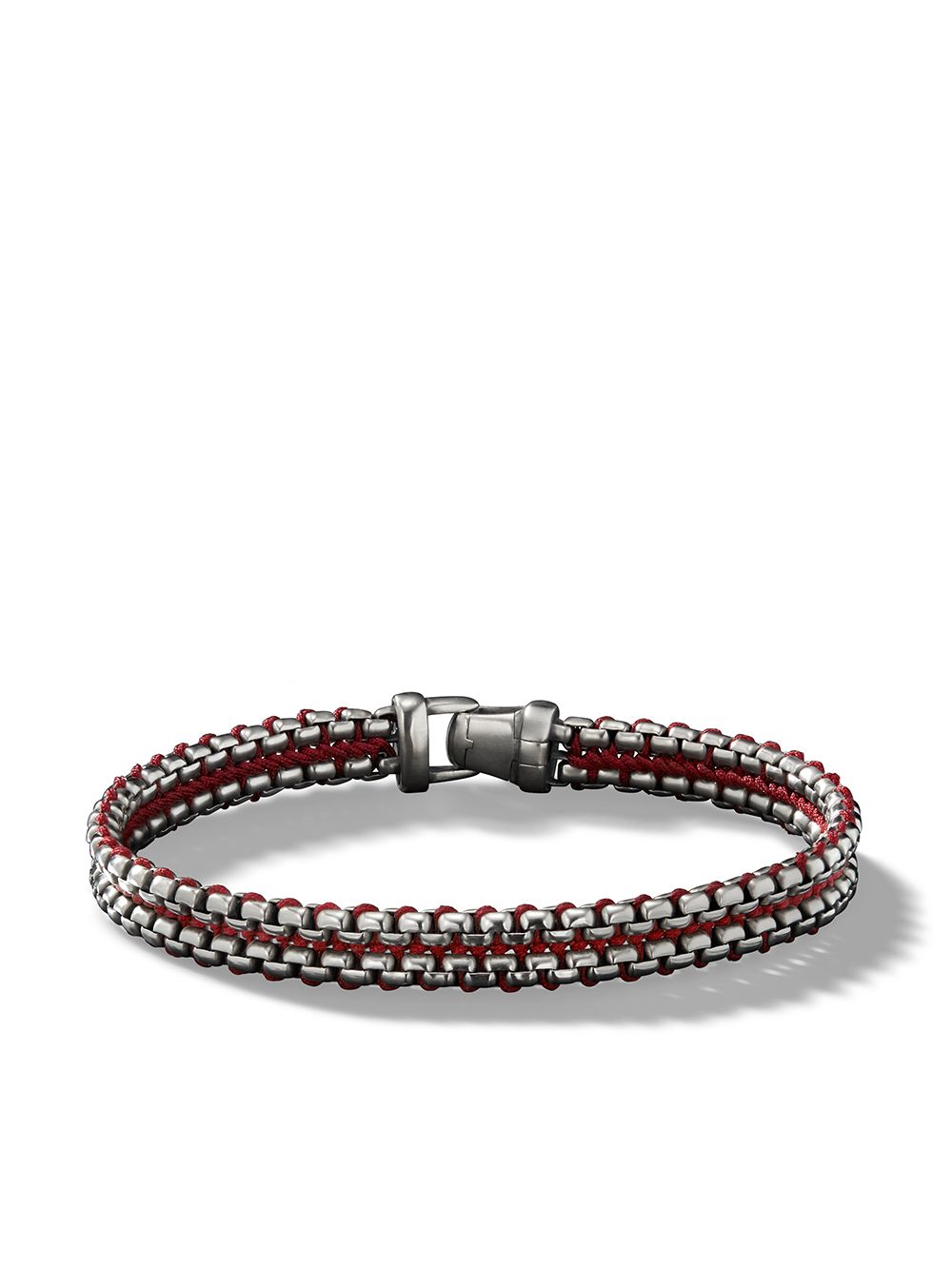 David Yurman Sterling silver Woven Box Chain bracelet von David Yurman