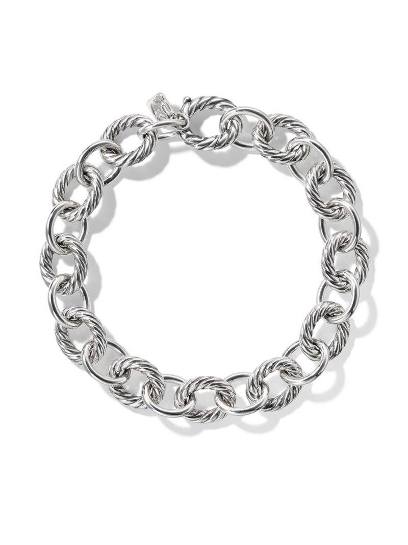 David Yurman sterling silver oval link chain bracelet von David Yurman