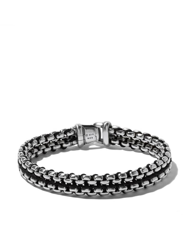 David Yurman sterling silver Woven Box Chain bracelet von David Yurman