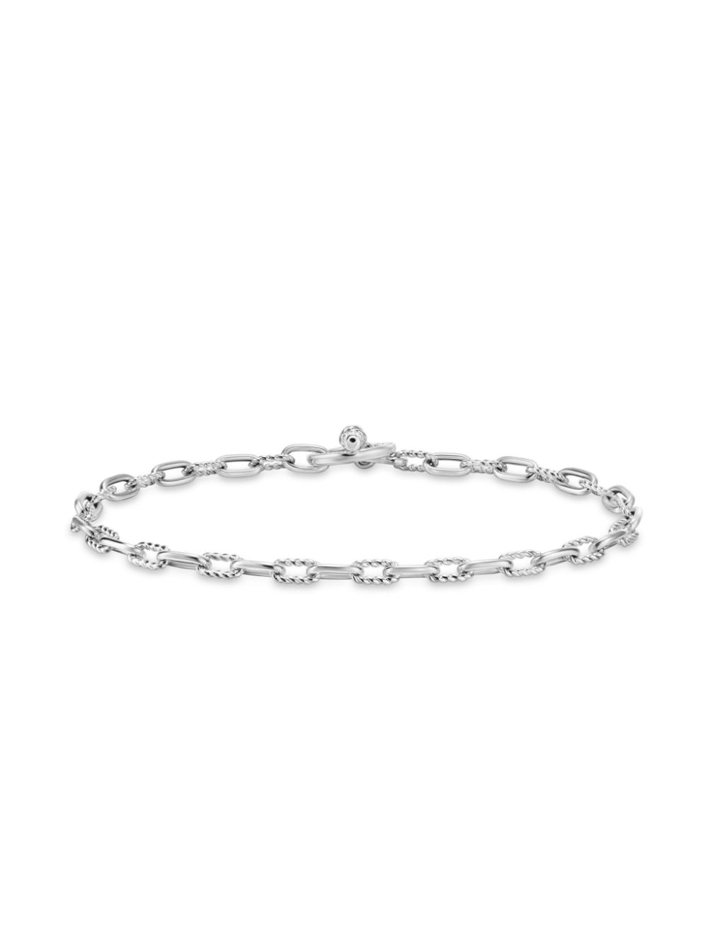 David Yurman sterling silver DY Madison® diamond necklace von David Yurman