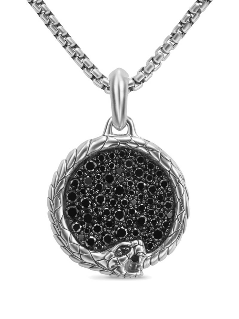 David Yurman sterling silver Ouroboros diamond pendant von David Yurman