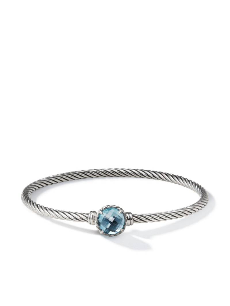 David Yurman sterling silver Petite Chatelaine® topaz bracelet von David Yurman