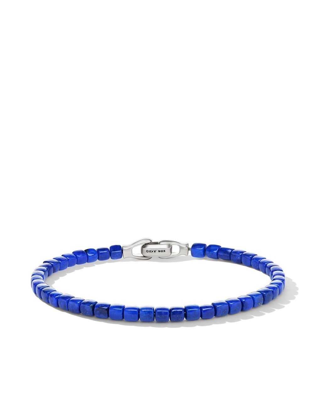 David Yurman sterling silver Spiritual Beads Cushion lapis bracelet von David Yurman