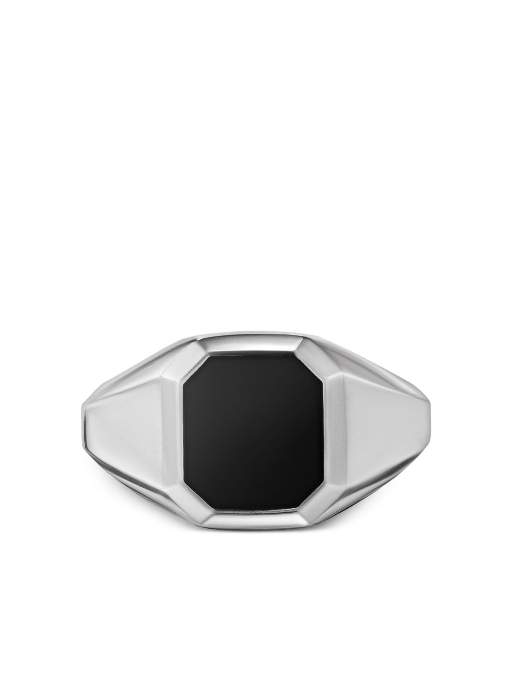 David Yurman sterling silver Streamline® black onyx signet ring von David Yurman