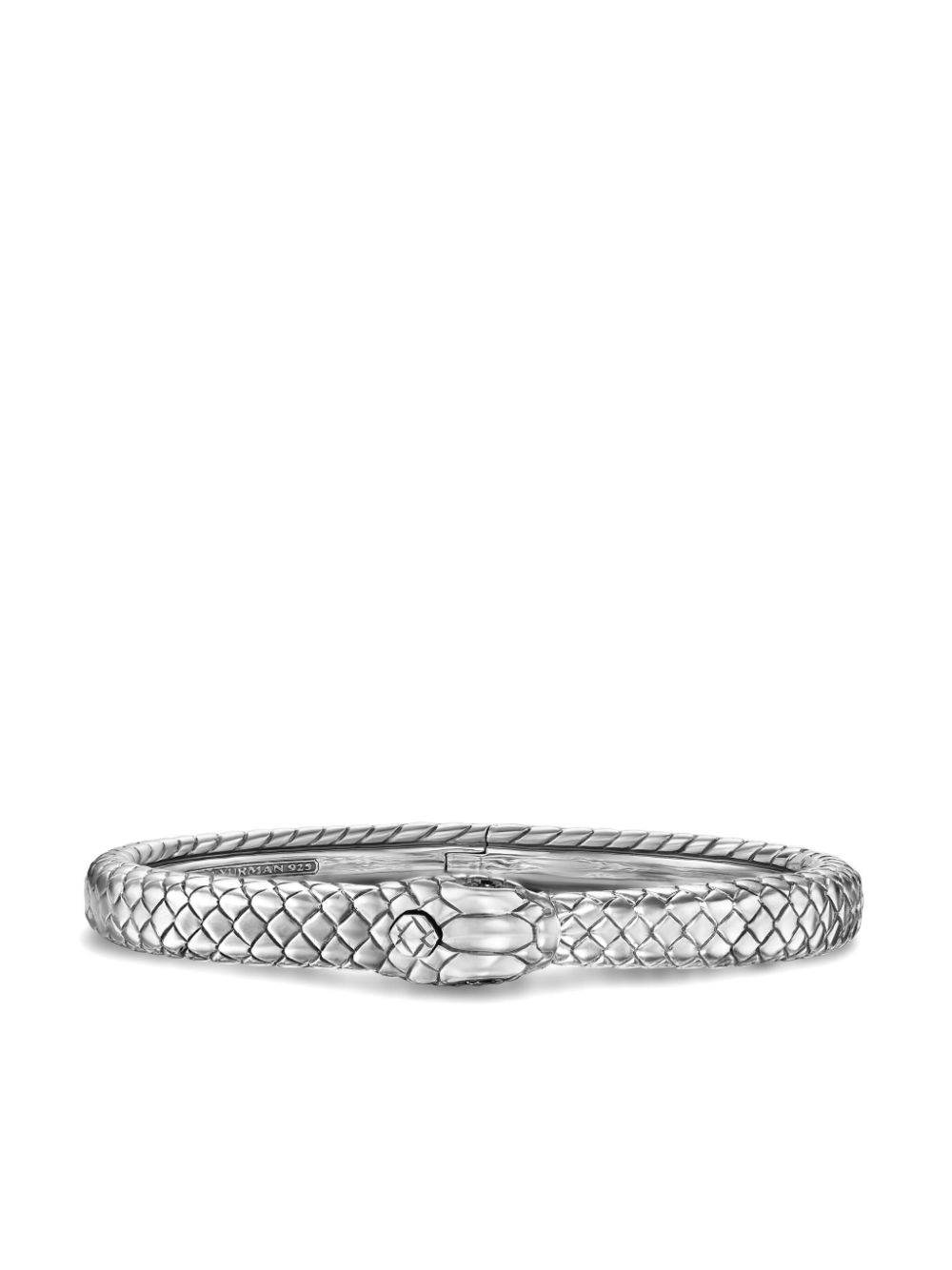 David Yurman sterling silver diamond bangle bracelet von David Yurman