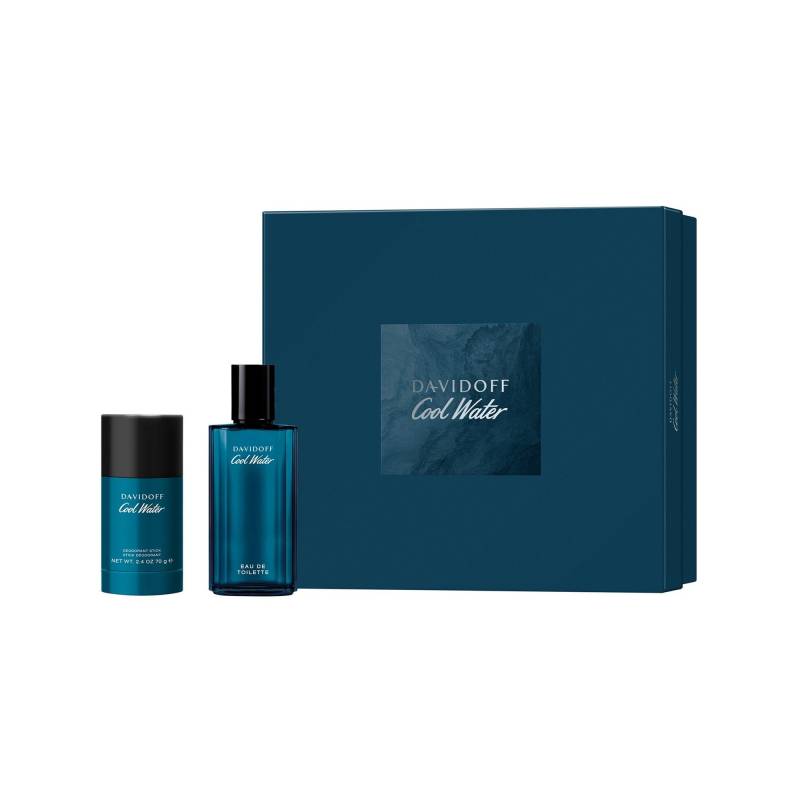 Cool Water Eau De Toilette Geschenkset Unisex  Set von Davidoff