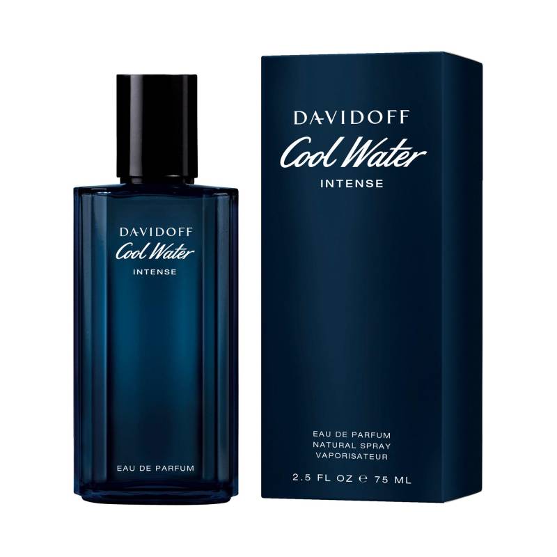 Cool Water Intense, Eau De Parfum Herren Transparent 75ml von Davidoff