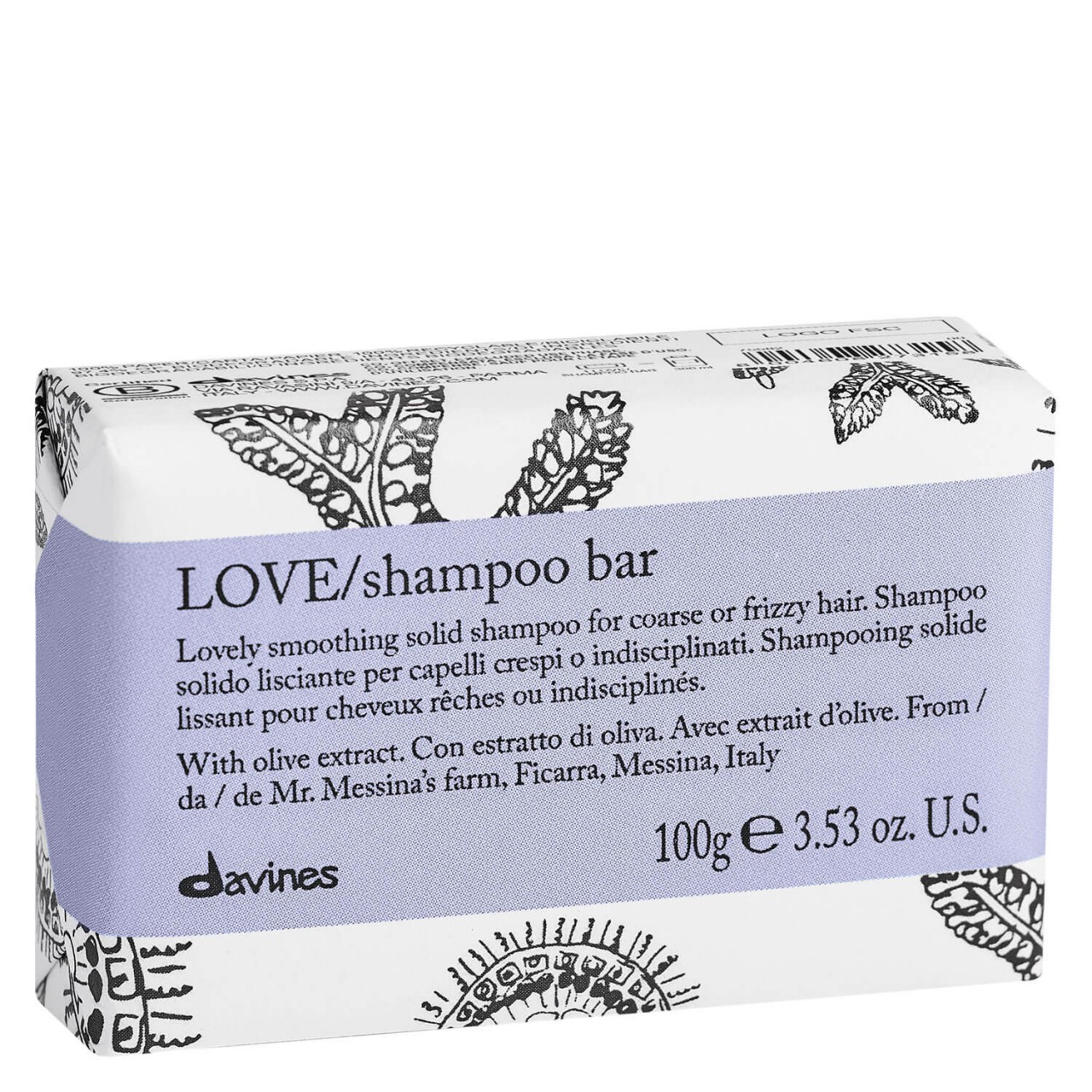 Essential Haircare - LOVE Smooth Shampoo Bar von Davines