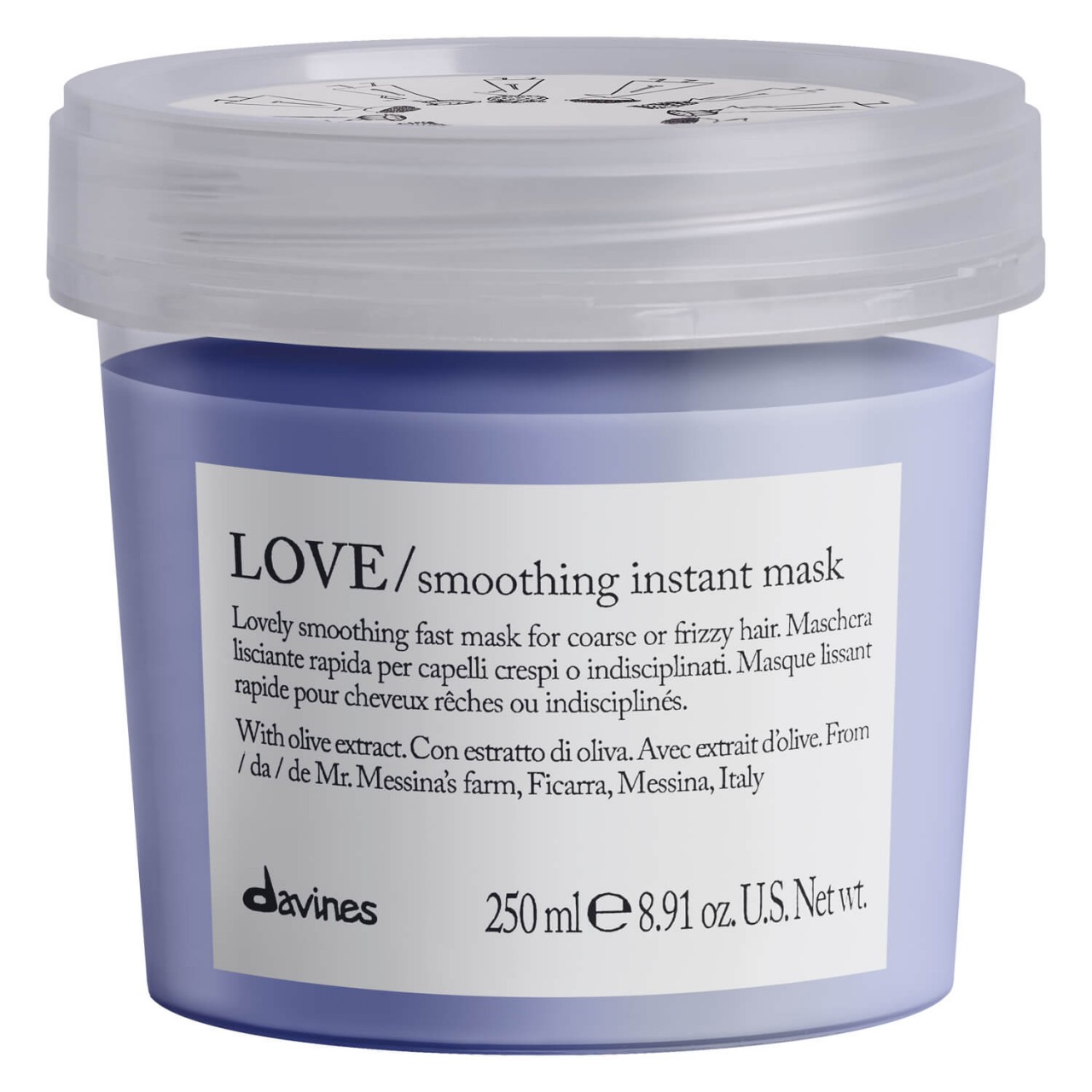 Essential Haircare - LOVE Smoothing Instant Mask von Davines