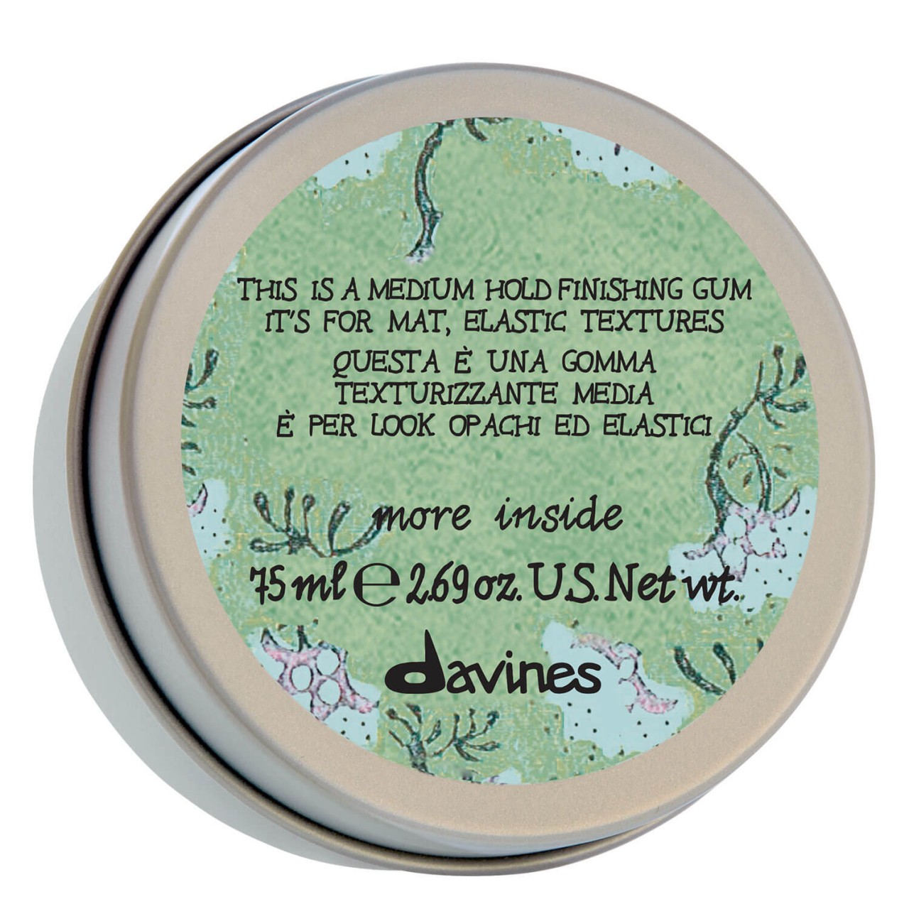 More Inside - This is a Medium Hold Finishing Gum von Davines