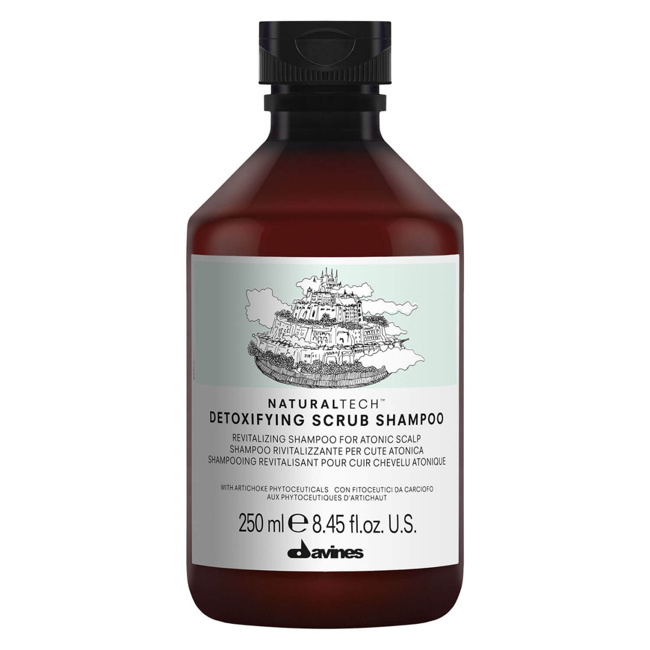 Naturaltech - Detoxifying Scrub Shampoo von Davines