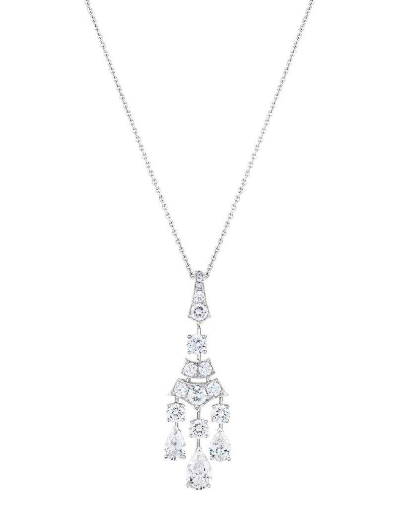 De Beers Jewellers 18kt white gold Frost diamond pendant necklace - Metallic von De Beers Jewellers