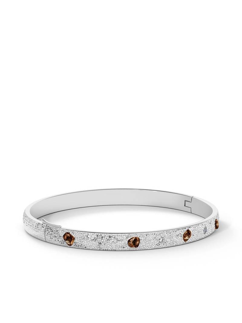 De Beers Jewellers 18kt white gold Talisman diamond bangle bracelet - Silver von De Beers Jewellers