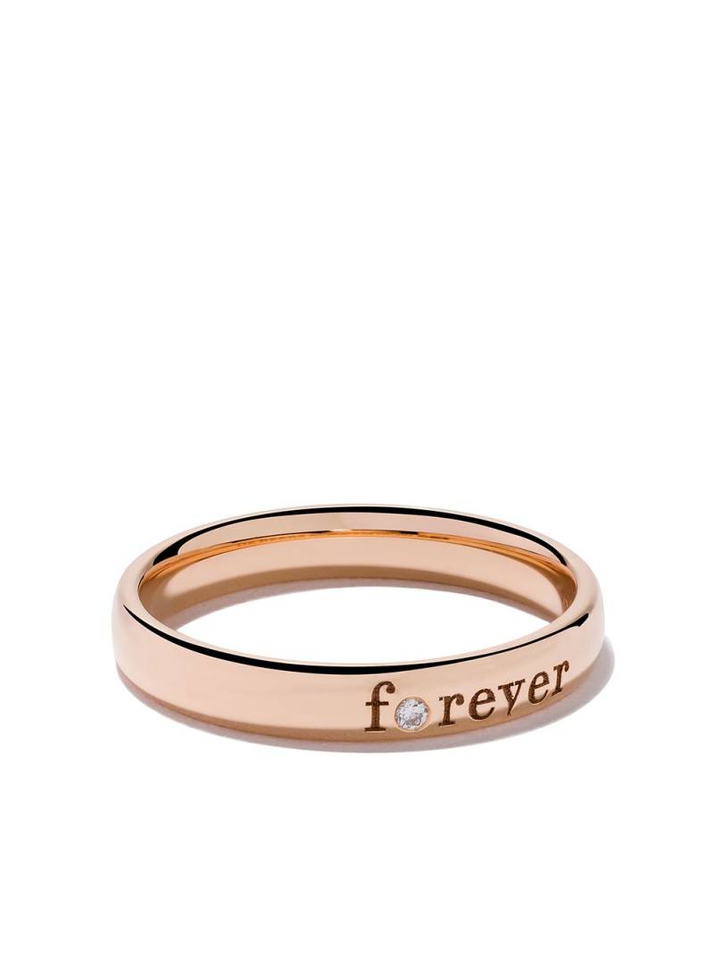 De Beers Jewellers 18kt rose gold Forever diamond band - Pink von De Beers Jewellers