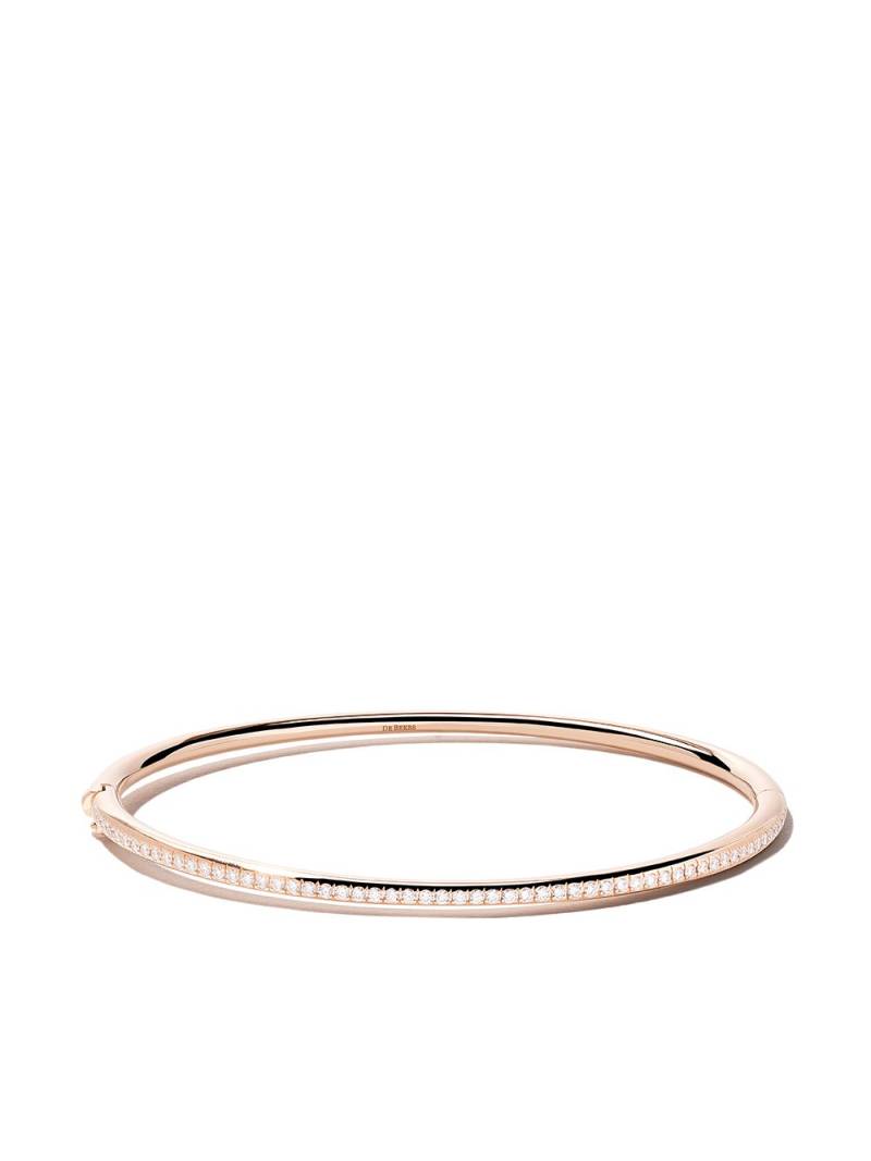 De Beers Jewellers 18kt rose gold Micropavé diamond bangle - Pink von De Beers Jewellers