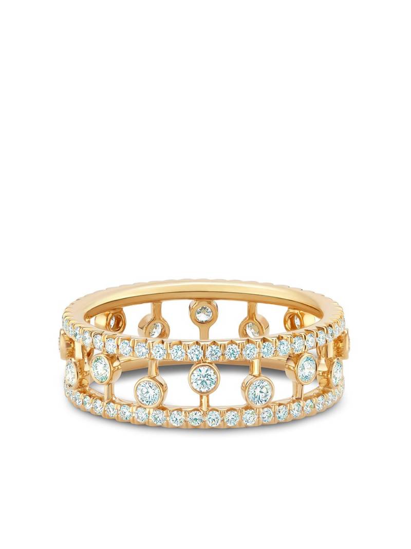 De Beers Jewellers 18kt yellow gold Dewdrop diamond band von De Beers Jewellers