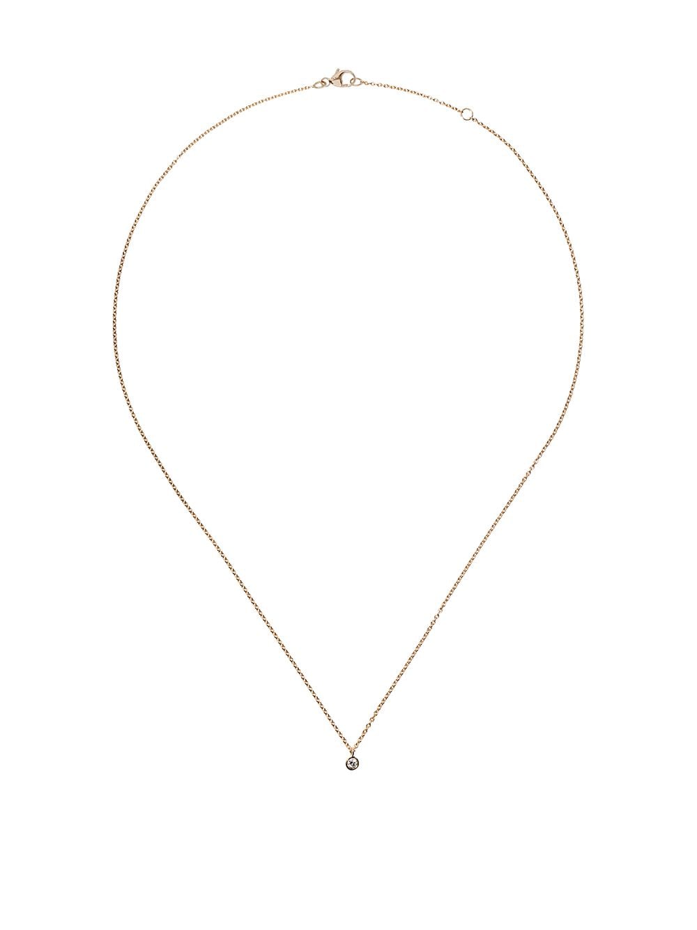 De Beers Jewellers 18kt yellow gold My First De Beers one diamond pendant necklace von De Beers Jewellers