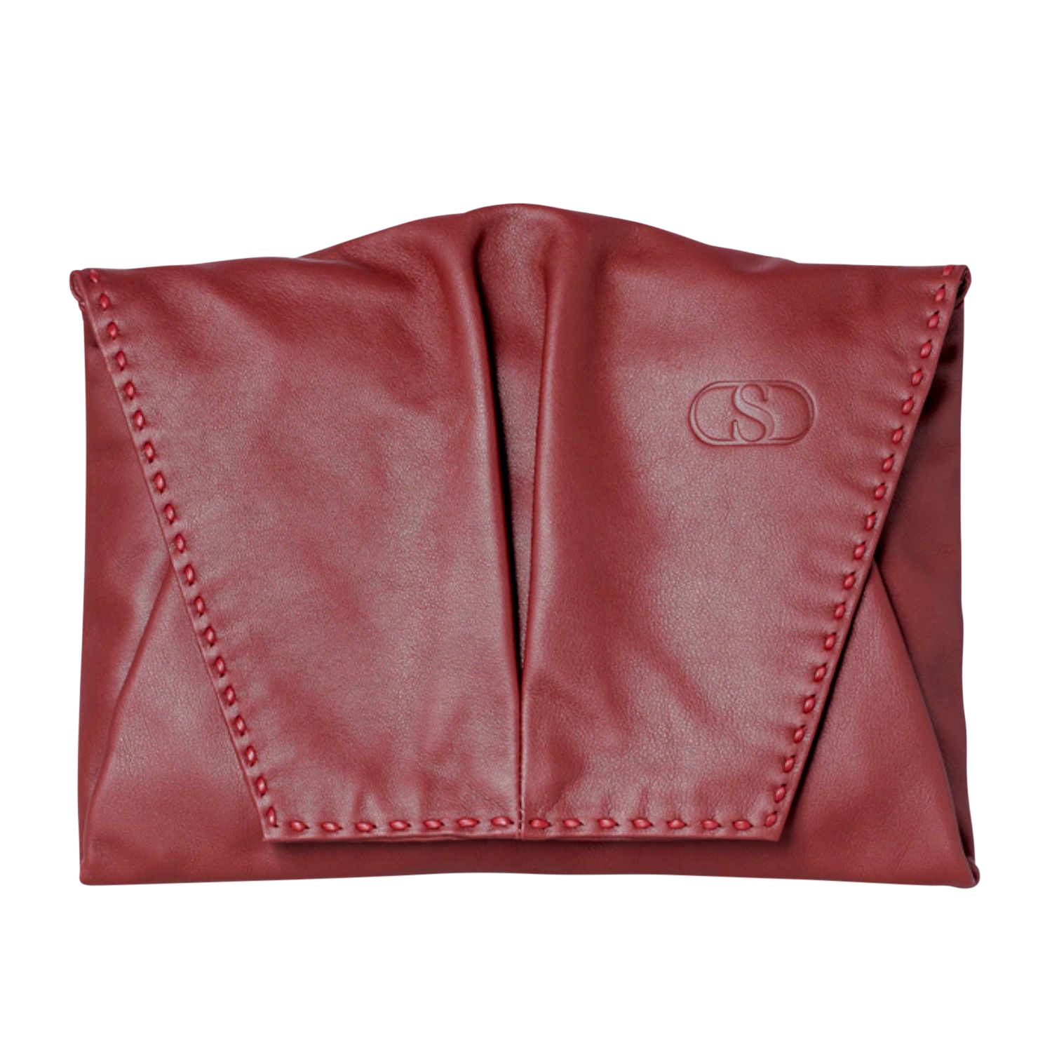 DS-CLUTCH M Handtasche, Leder touch, royal von De Sede