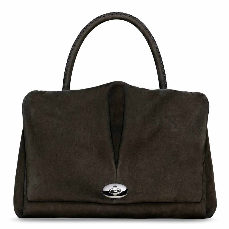 DS-VELVET Tasche, Leder kaschmir, espresso von De Sede