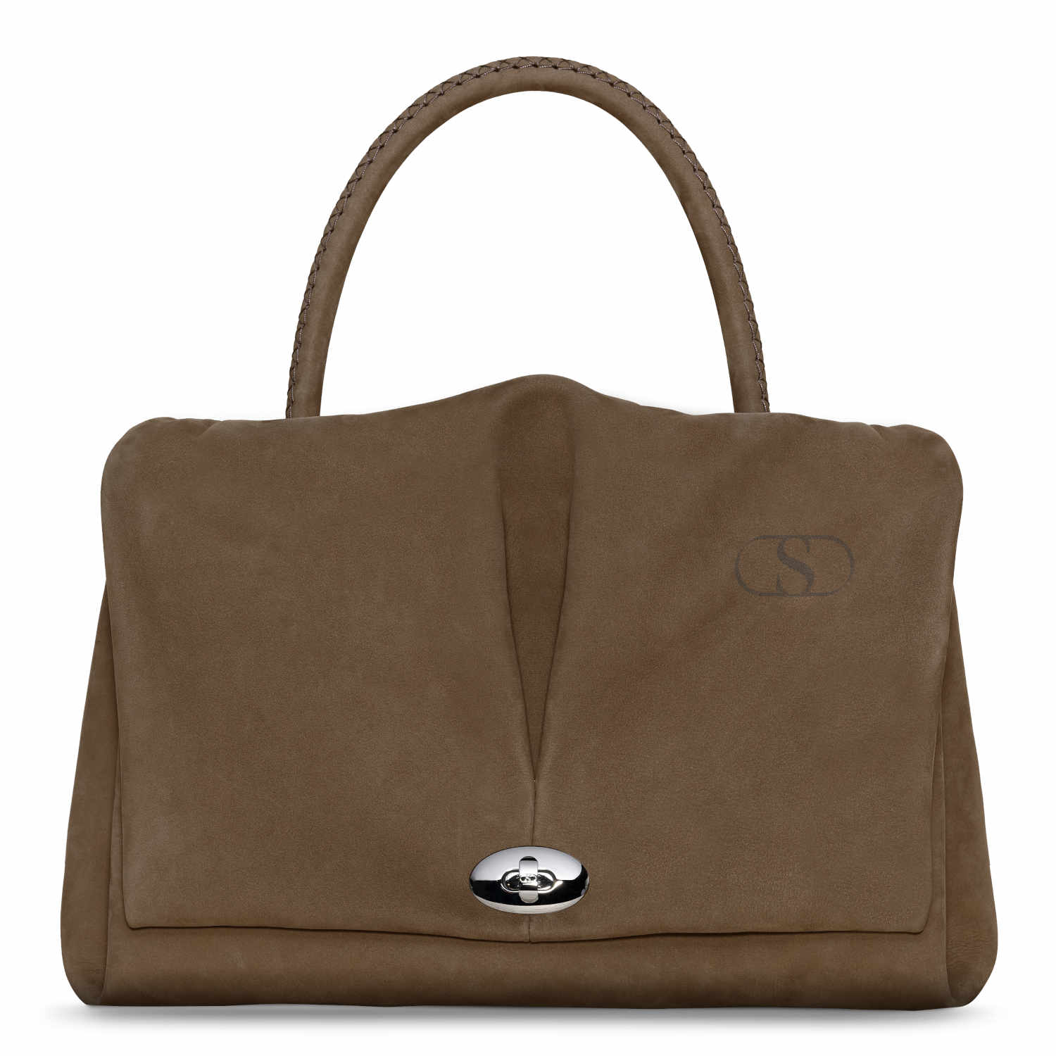 DS-VELVET Tasche, Leder kaschmir, noce von De Sede