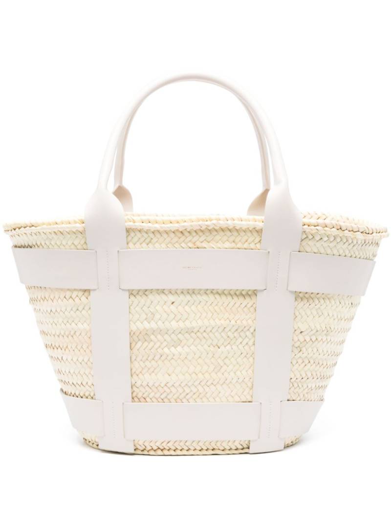 DeMellier The Maxi Santorini beach bag - Neutrals von DeMellier