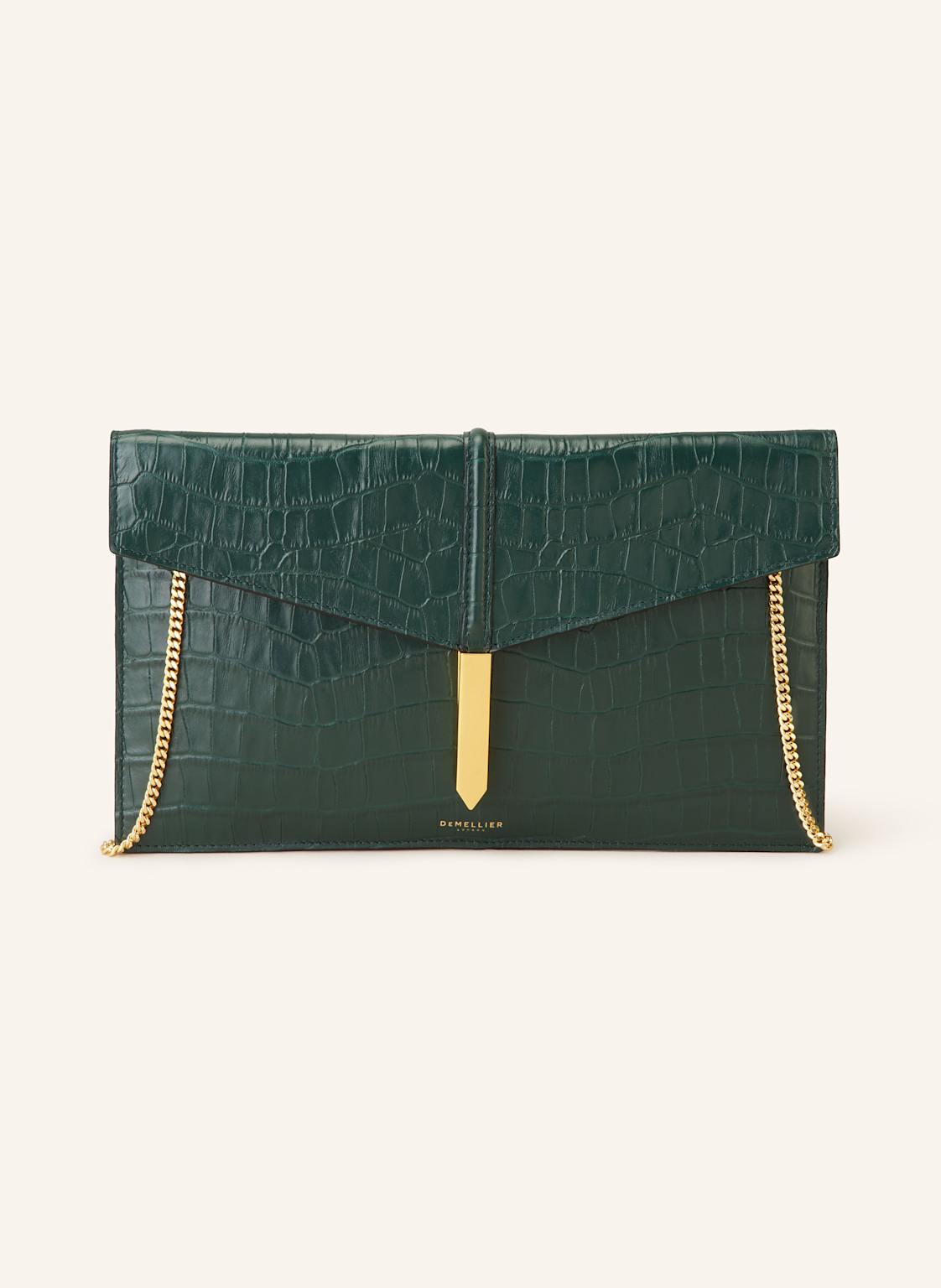 Demellier Clutch Tokyo gruen von DeMellier