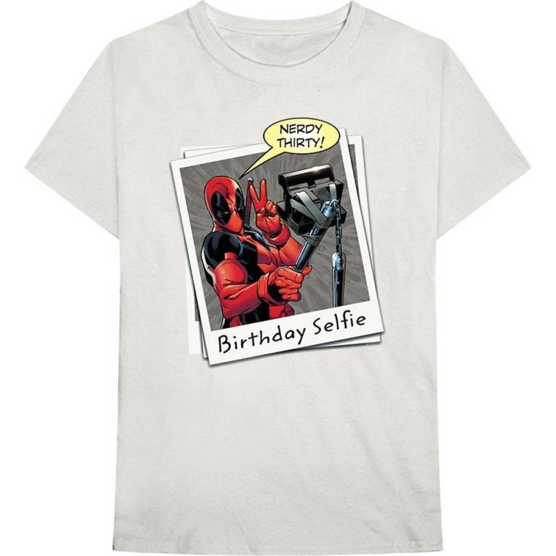 Birthday Tshirt Damen Multicolor S von Deadpool