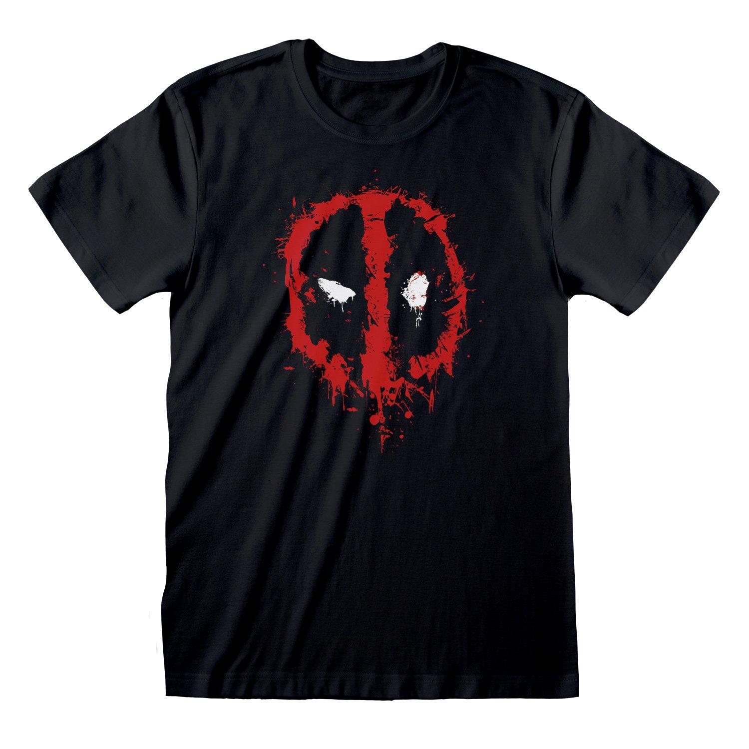 Tshirt Damen Schwarz M von Deadpool